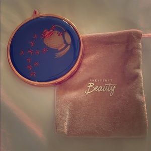 Saks vintage purse mirror